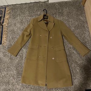 Camel colored Laundry by Shelli Segal long coat
